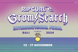 Bali will be the location for the International Rip Curl GromSearch Final 2024